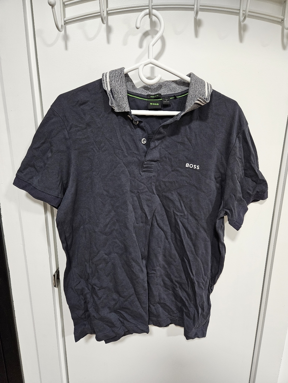 BOSS Men's Navy Polo Shirt
